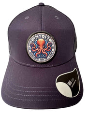 Cappellino stile tracker 6 pannelli Polpo