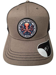 Cappellino stile tracker 6 pannelli Polpo